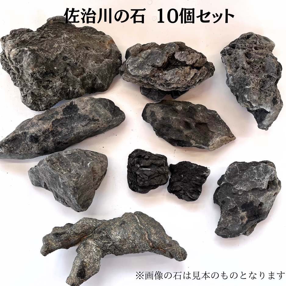 佐治川石№45 景観石 水石 アクアリウム ビオトープ 【Taiyoメダカ