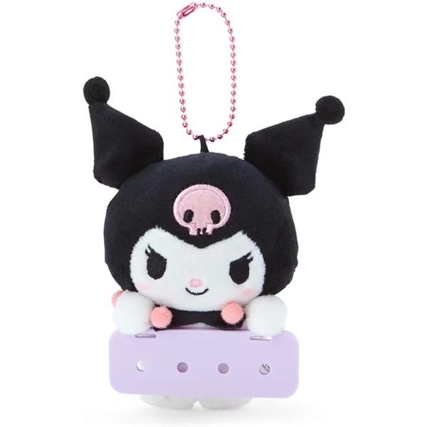 まみむめもん　しろうさ　マスコットホルダー クロミ マスコットホルダー (まいぱちるんシリーズ) 675245