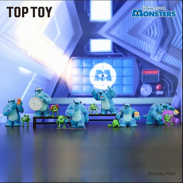 Disney PIXAR Monsters Work Log Series Blind Box 1個 | 株式会社