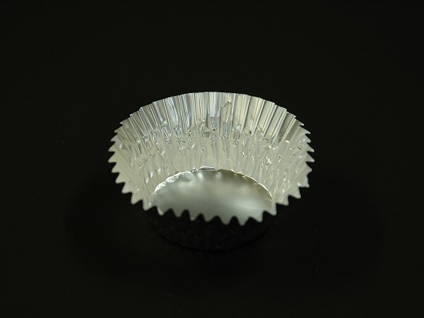 アルミケース マドレーヌ 8号 浅口 合紙あり 12μ※薄手（1セット1,000枚