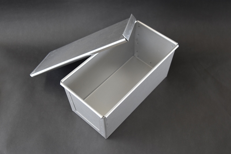 食パンケース(型)　２斤用　１０本セット蓋付き プロアスター食パンケース 2斤（蓋付）｜プロフーズ オンラインストア