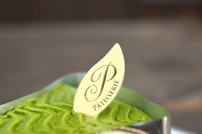 ケーキピック リーフ 各色（1セット500枚入り） | 当社オリジナル