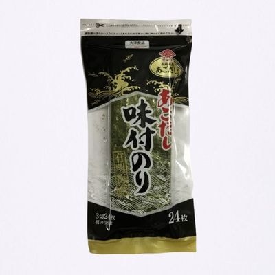 あごだし味付おにぎりのり24枚