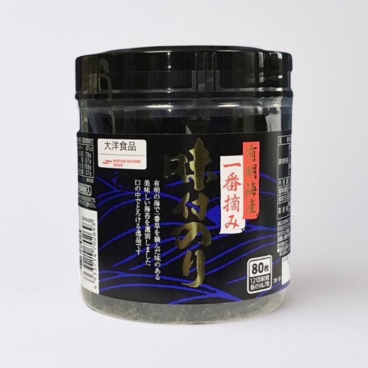 卓上味付のり一番摘み80枚｜明太子と味付け海苔 ときどきたらこ