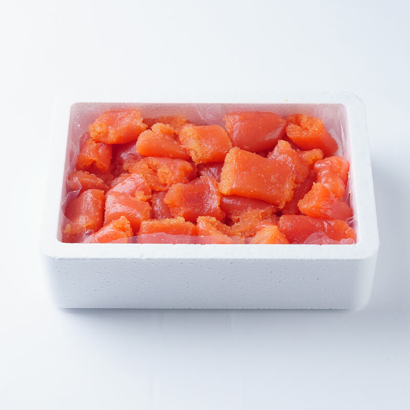 あごだしたらこ 切子 500g化粧箱入り