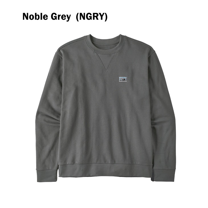 Patagonia デイリー・クルーネック・スウェットシャツ グレー Daily Crewneck Sweatshirt - Noble Grey <font size=
