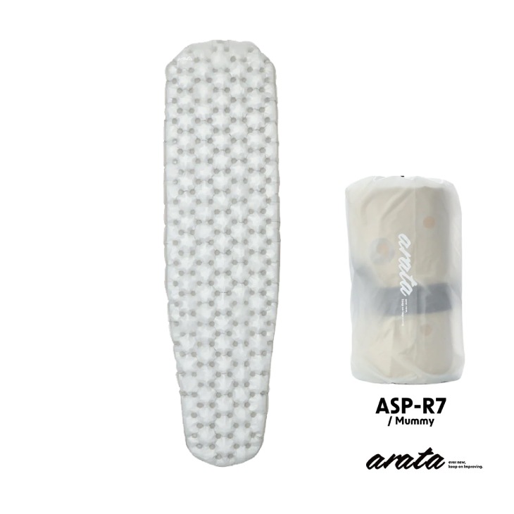 arata ASP-R7 マミー型 arata アラタ ASP-R7 Mummy マミー型 長さ183cm 幅51cm 厚さ10cm