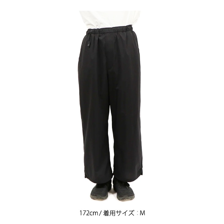 HELIUM BIG PANTS - BLACK ヘリウム ビッグ パンツ ブラック ロング
