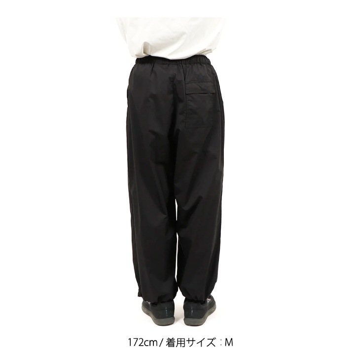 AXESQUIN modified HELIUM PANTS L ブラック HELIUM BIG PANTS - BLACK ヘリウム ビッグ パンツ ブラック ロング