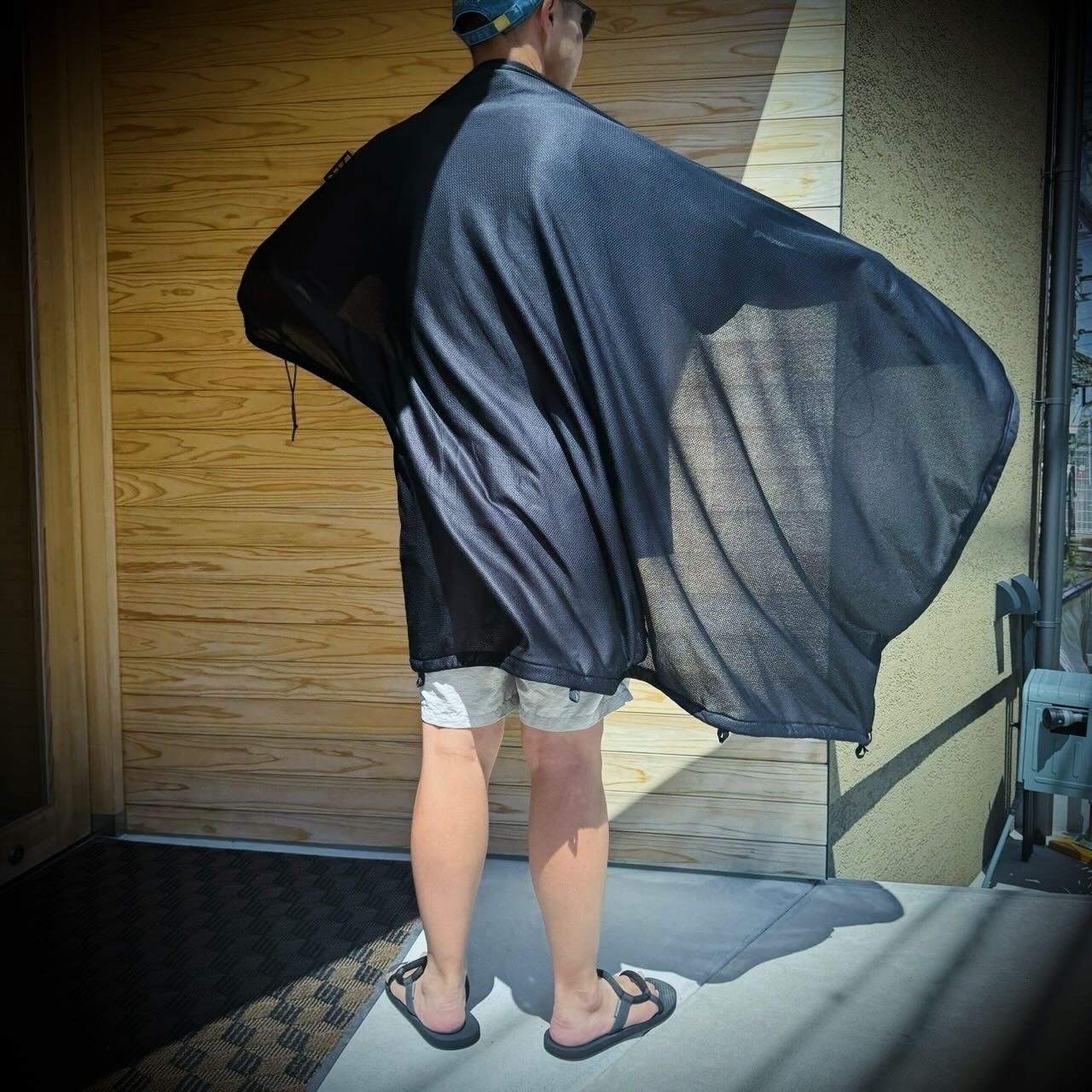 高速配送 - BLANKET 太陽と山別注ADRIFT Black <font Pink / Orange / アウトドア寝具