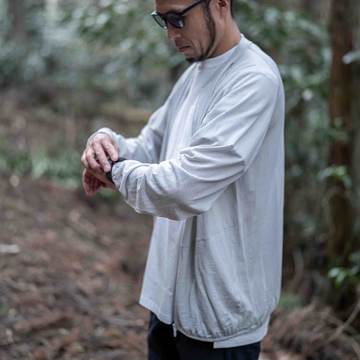 subtlevoice サトルボイス SV Wool Add Jacket(Unisex) - Stone Mist
