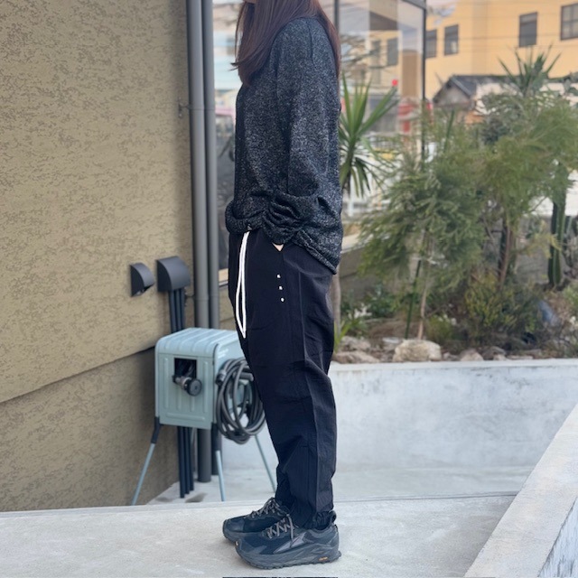 迷迭香　NYLON HARVEST TRAINER 墨黒 楽天市場】マンネンロウ サンデーマウンテン別注 ナイロンハーベスト