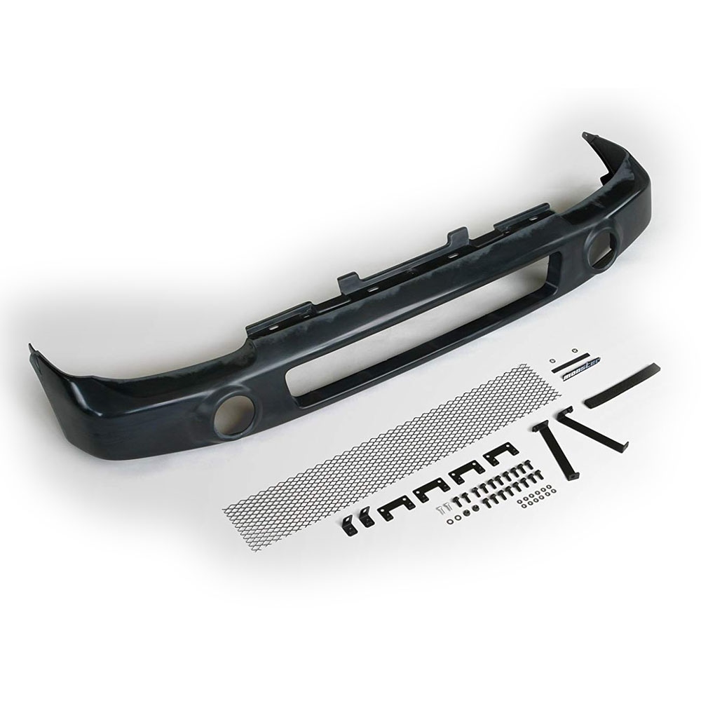 ジムニー　JB23W フロントバンパー　グリルセット 楽天市場】JB23ジムニー用 FRP フロントバンパー セット グリル