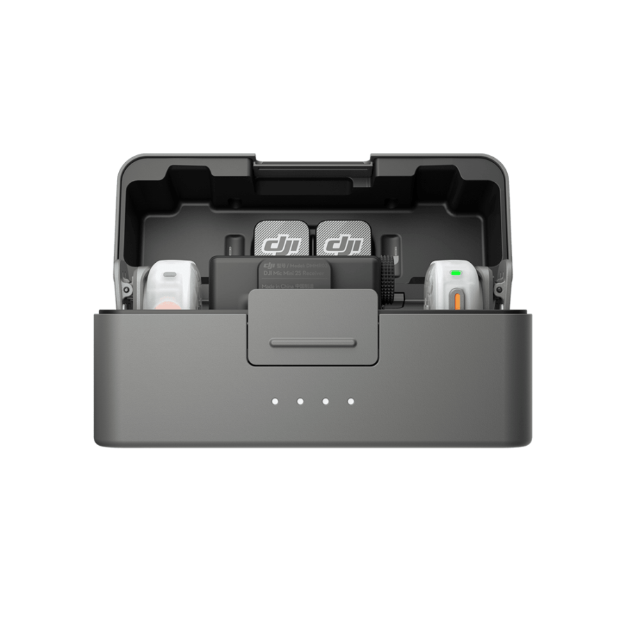 DJI［DJI Mic Mini 2S（2 TX + 1 RX + 充電ケース）］ワイヤレスマイク