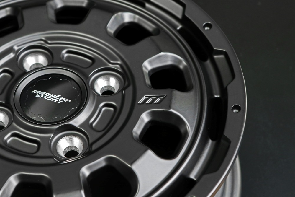 MONSTERSPORT[モンスタースポーツ][GX10T アルミホイール] 12inch×4.0B