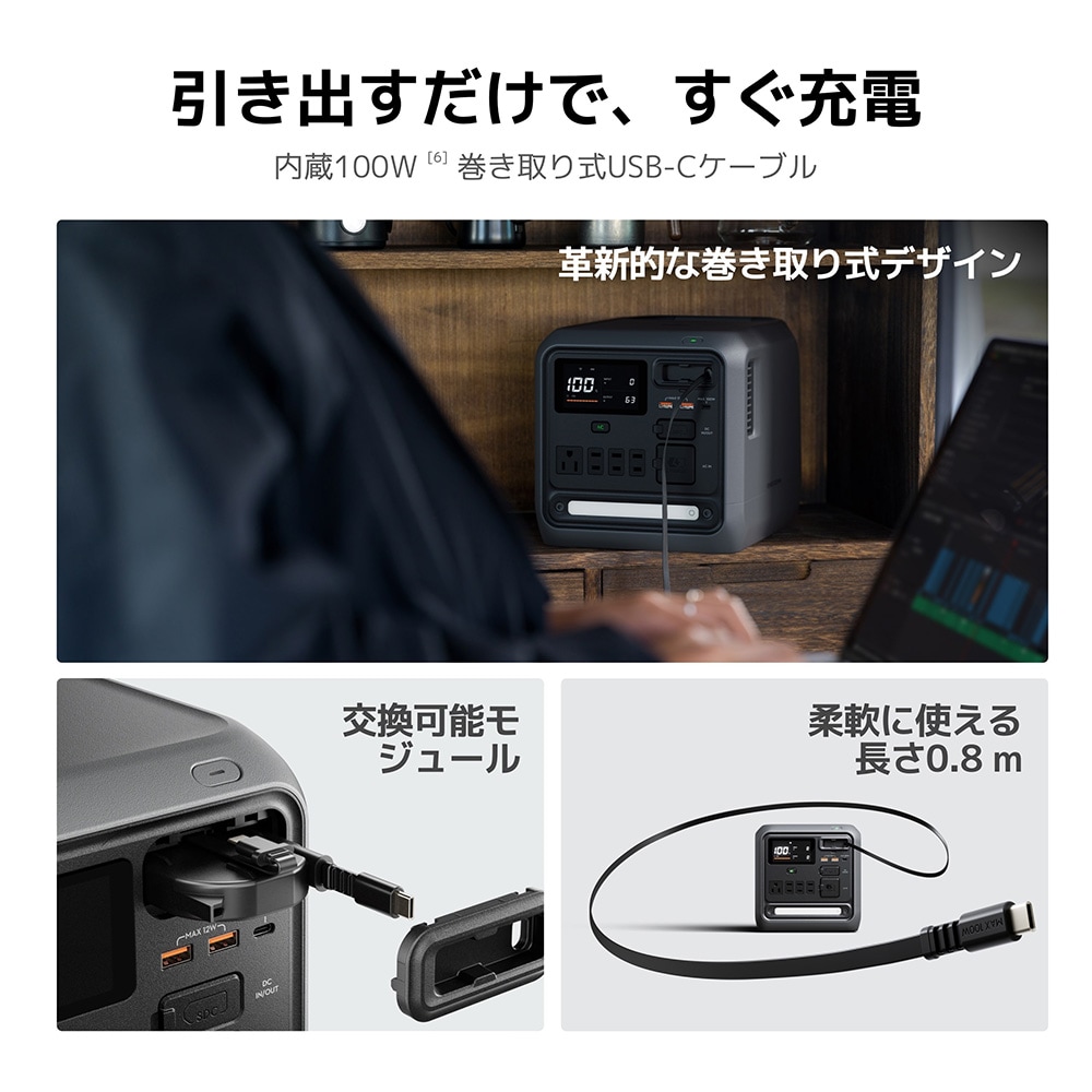 DJI［DJI Power 1000 Mini Plus］ポータブル電源 DY0044 | DJI