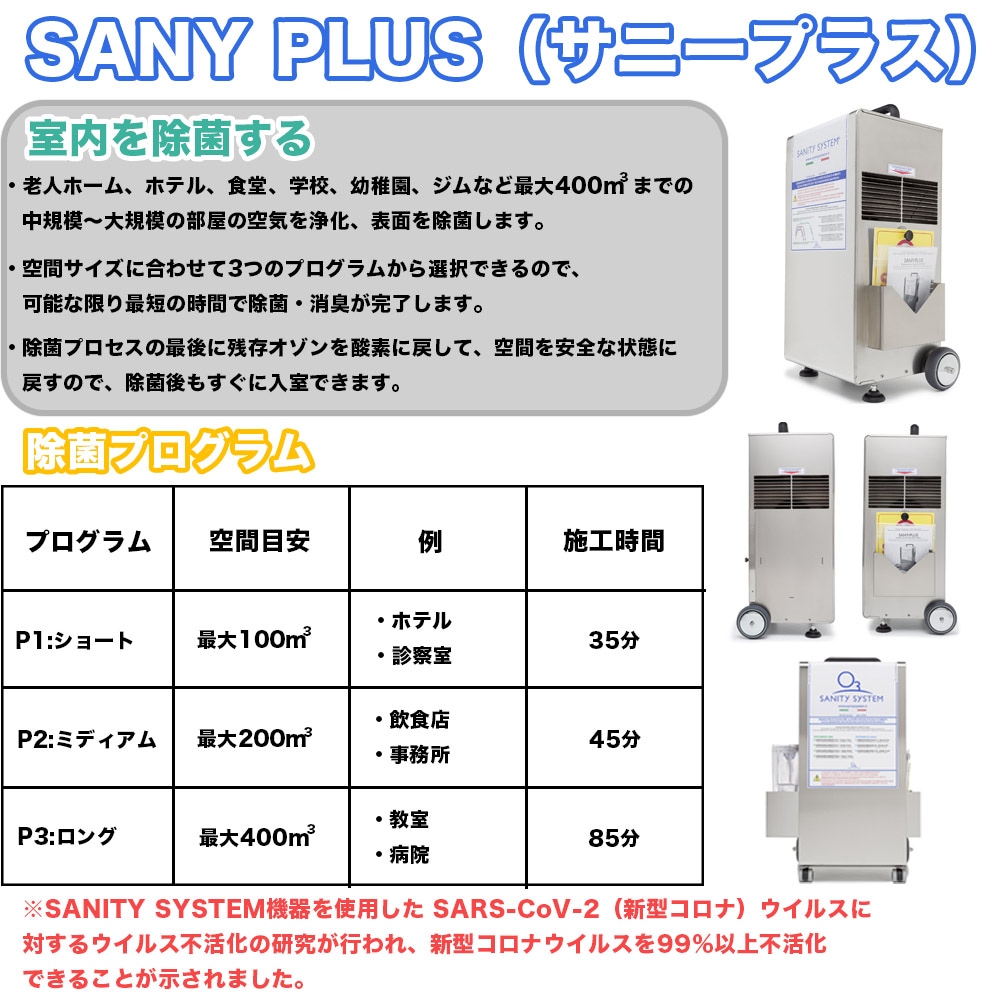 ������ȯ���� SANY-PLUS(���ˡ��ץ饹) ���˥ƥ������ƥ� �±�����̳�ꡢ���ߡ�����Ź ���ݾý� �����륹 ��ǻ�� æ����