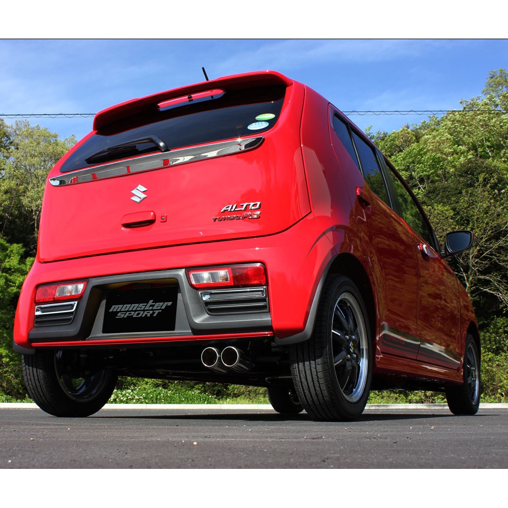 HD-S マフラー アルトワークス 4WD HA36S 競技用 砲弾 アルトRS