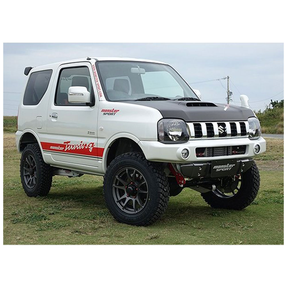 ジムニー jb23用 デフガード スズキスポーツ MONSTERSPORT[モンスタースポーツ][サイドデカール]スイフト