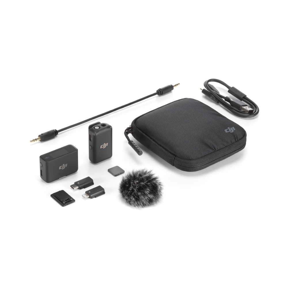 DJI［DJI Mic (1 TX + 1 RX)］ワイヤレスマイク 1V1FCC | カメラ
