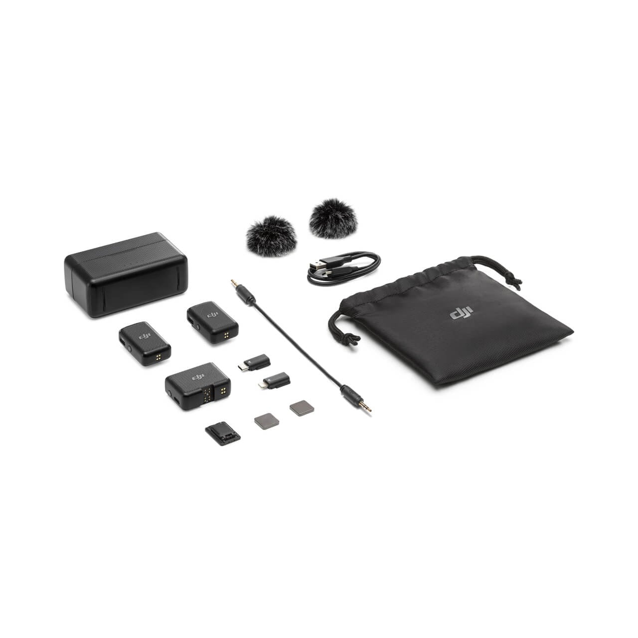 DJI MIC ワイヤレスマイクセット 充電ケース付き Amazon.co.jp: DJI Mic(トランスミッター×2 + レシーバー×1 +