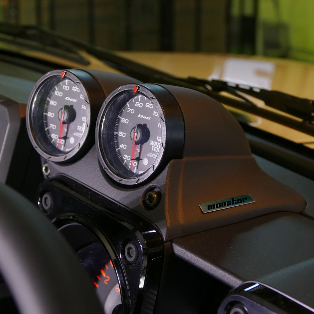 MONSTERSPORT[モンスタースポーツ][2連メーターポッド] ジムニー JB64W