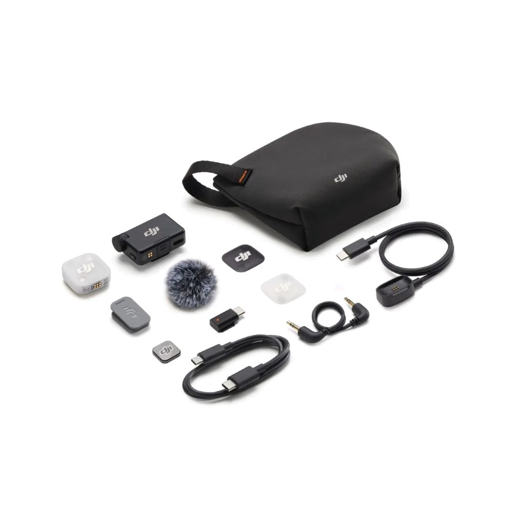 DJI［DJI Mic Mini 2（1 TX + 1 RX）］ワイヤレスマイク DMM530 *小型