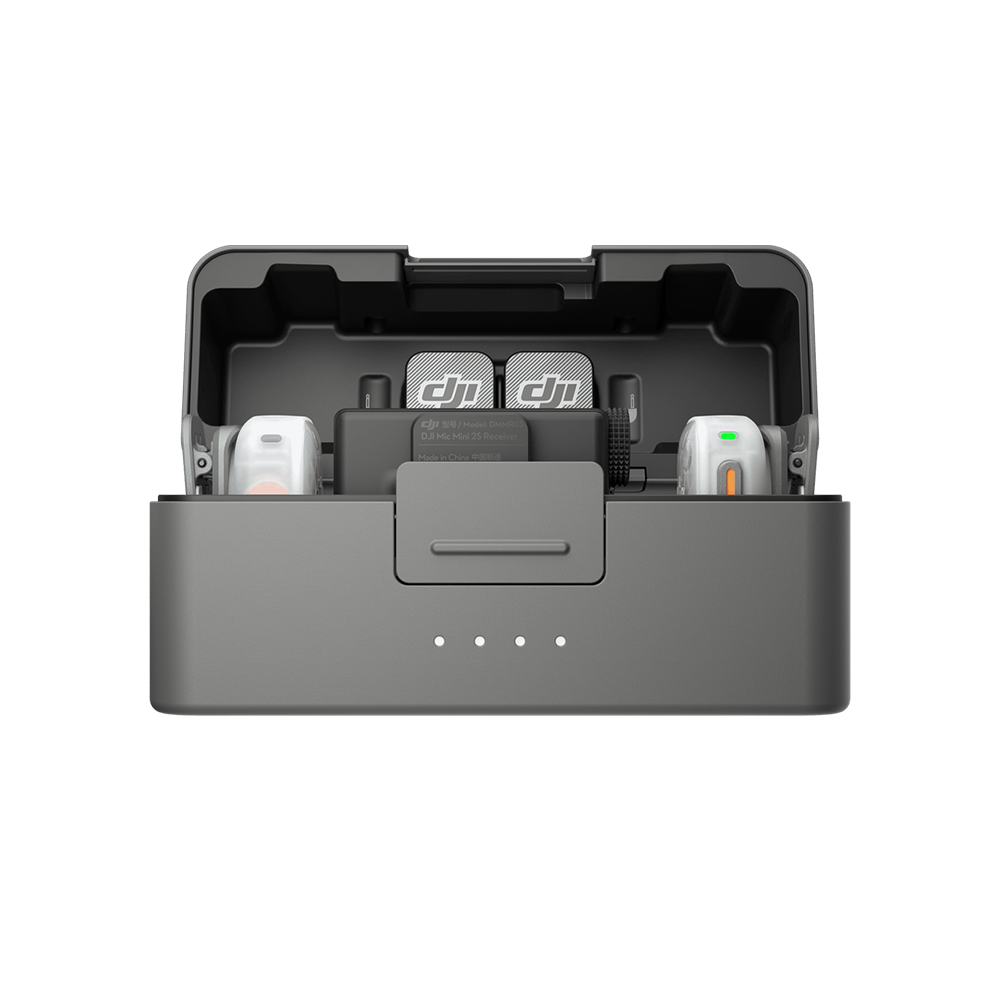 DJI［DJI Mic Mini 2S（2 TX + 1 RX + 充電ケース）］ワイヤレスマイク