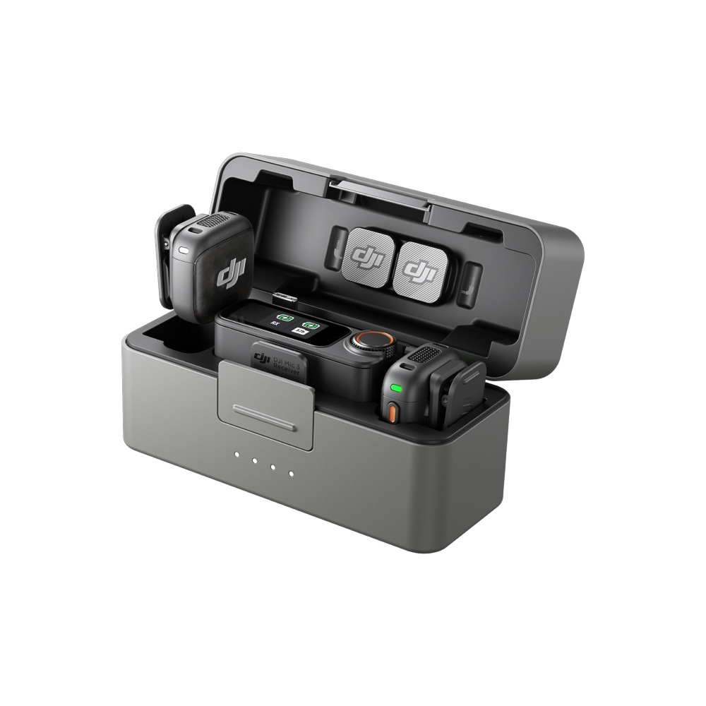 ��DJI Mic 3��2 TX + 1 RX + ���ť������ˡϥ磻��쥹�ޥ��� DAM001 *����������