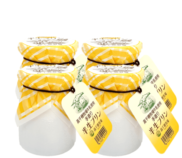 【冷凍商品】手造り半生プリン120g×4個セット