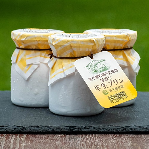 【冷凍商品】手造り半生プリン120g×10個セット