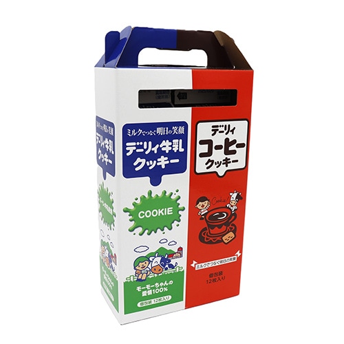 デーリィクッキー2本入り(牛乳・コーヒー)(各12枚入り)