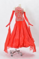 【スポンサード】ラテンドレス 齋藤愛先生着用 美品 競技ダンス 社交ダンス ❤Paso Doble❤️ Design by @taka.dance.fashion 齋藤愛先生