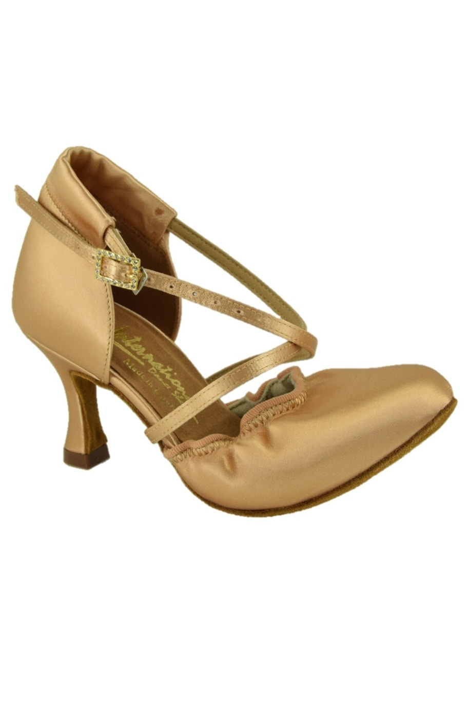 SUPADANCE 1003 ワイド フレッシュサテン 7cmヒール UK4