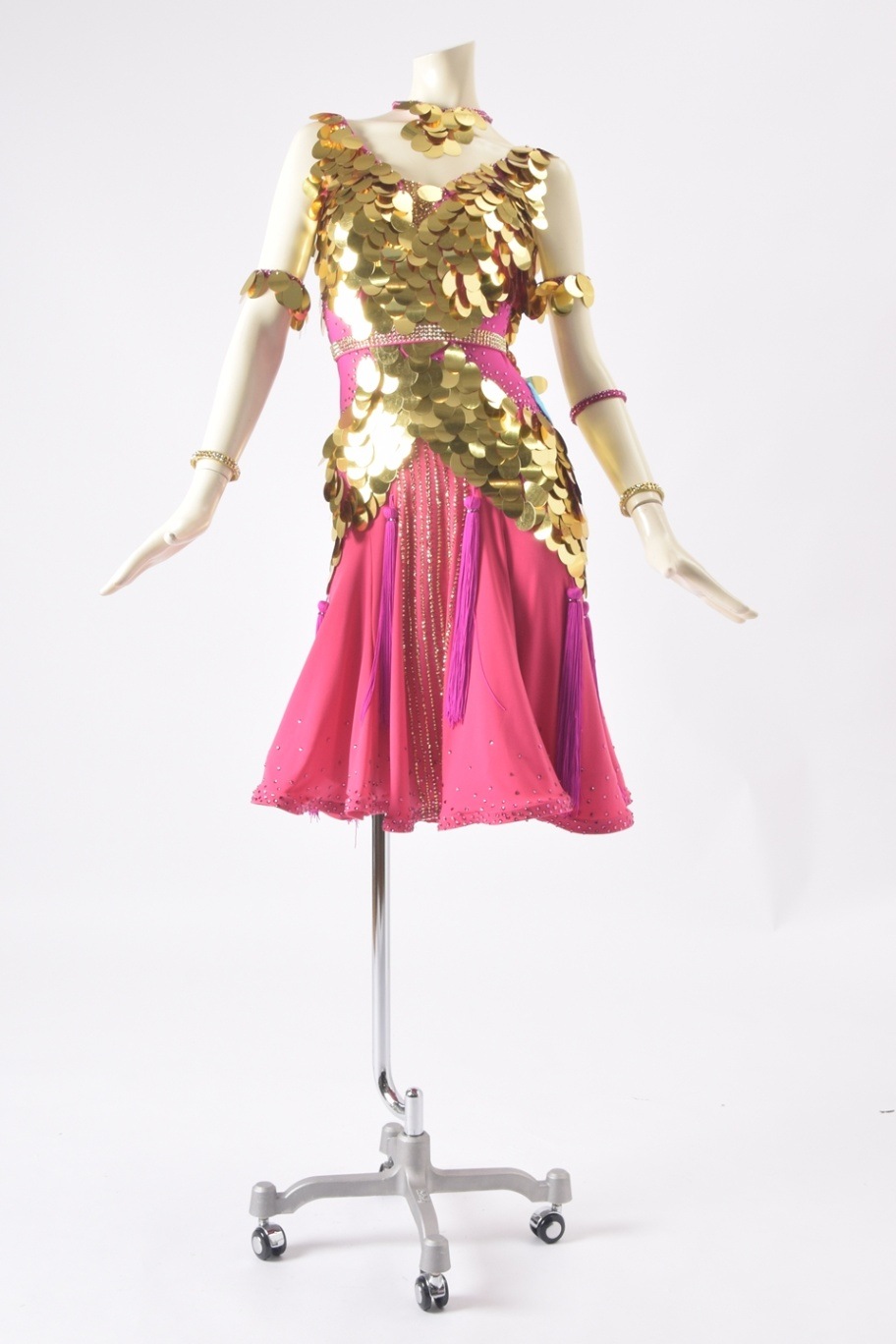 スポーツドレス ラテンドレス WL0052 フーシャ/ゴールドIII S | LADIES,ドレス,ラテン | 社交ダンス専門店 takadance.shop スポーツドレス ラテンドレス WL0052 フーシャ/ゴールドIII S | LADIES,ドレス,ラテン | 社交ダンス専門店 takadance.shop