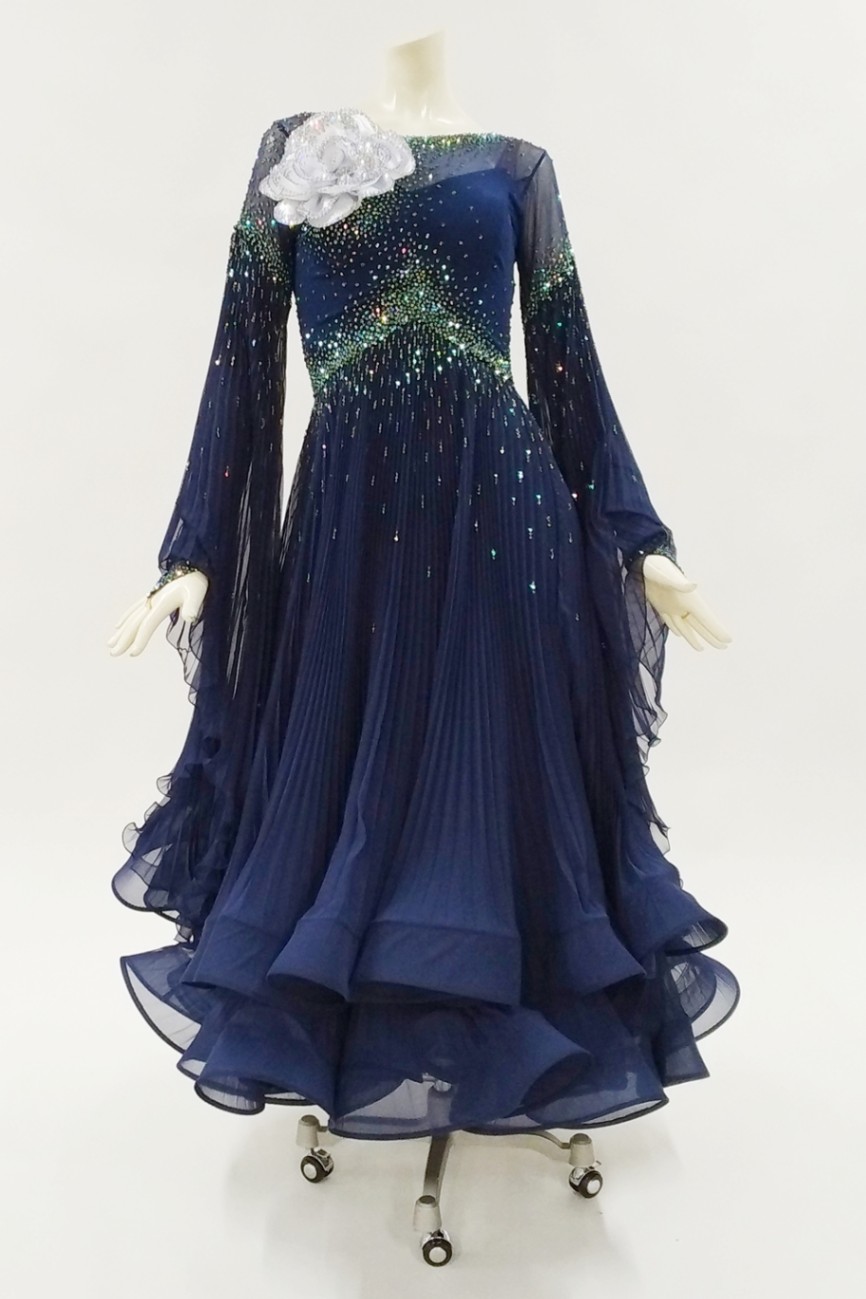 スポンサードレス TDF-M1763 ネイビー LL | レンタル 全店在庫 | 社交