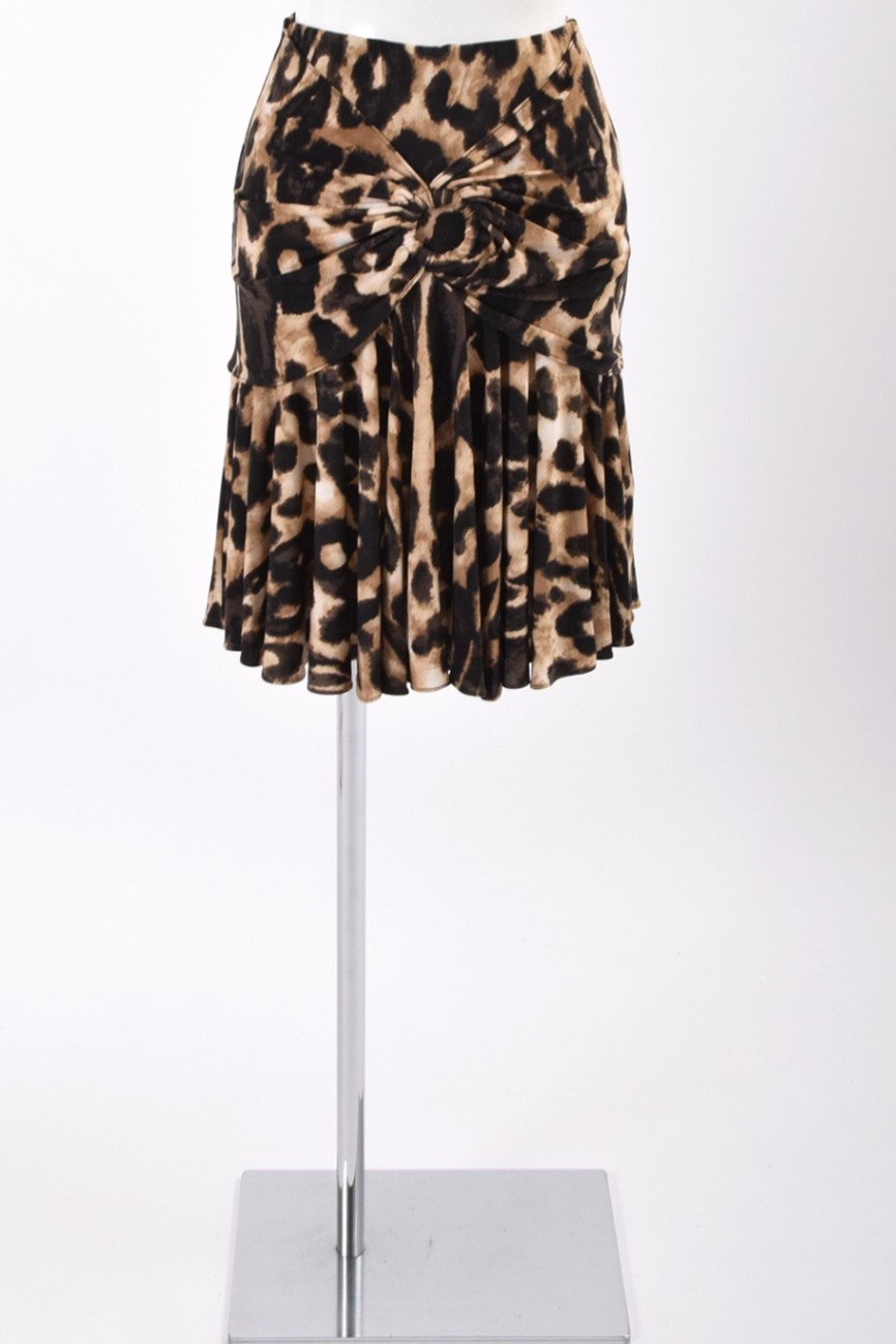 スカートBSSK009 レオパード | 社交ダンス タカダンス レッスンウェア