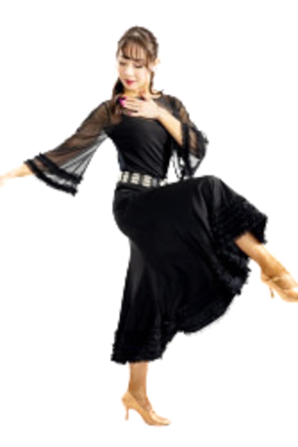 タカダンス MUSE スカート KRMUSK26｜社交ダンス ダンスウエア