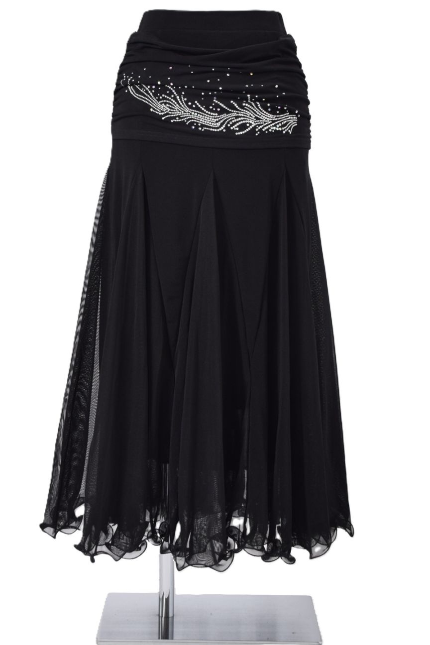 スカートKR-SK934 | 社交ダンス タカダンス レッスンウェア 練習