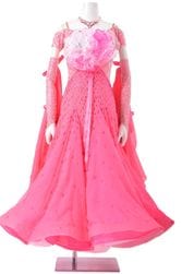 ✦【夏の半額以下❗】タカダンス　ラテンドレス✨華やかピンク最終価格です タカダンス LADIES,ドレス,ラテン takadance.shop 社交ダンス