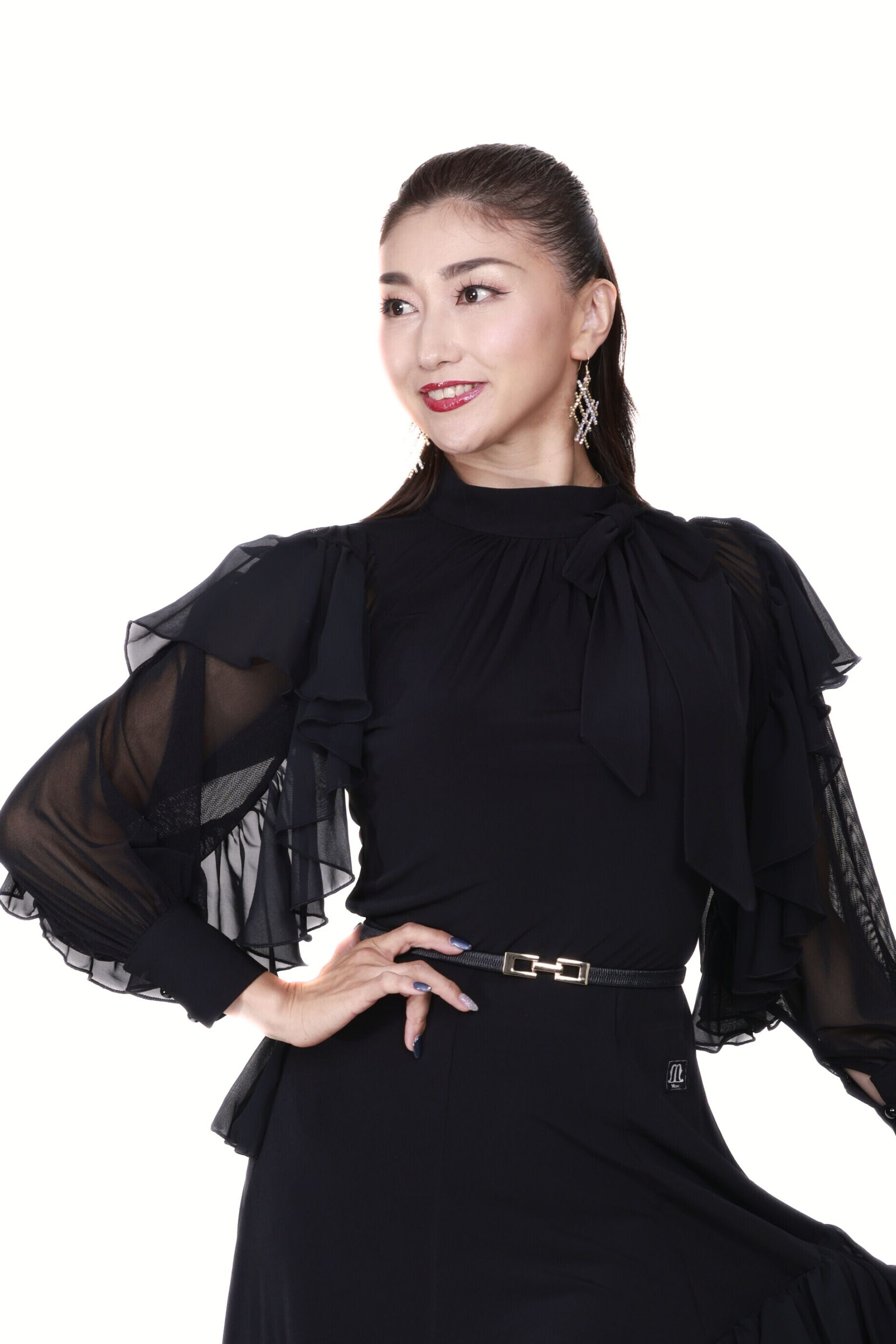 タカダンス MUSE ブラウス KRMUBL32｜社交ダンス ダンスウエア