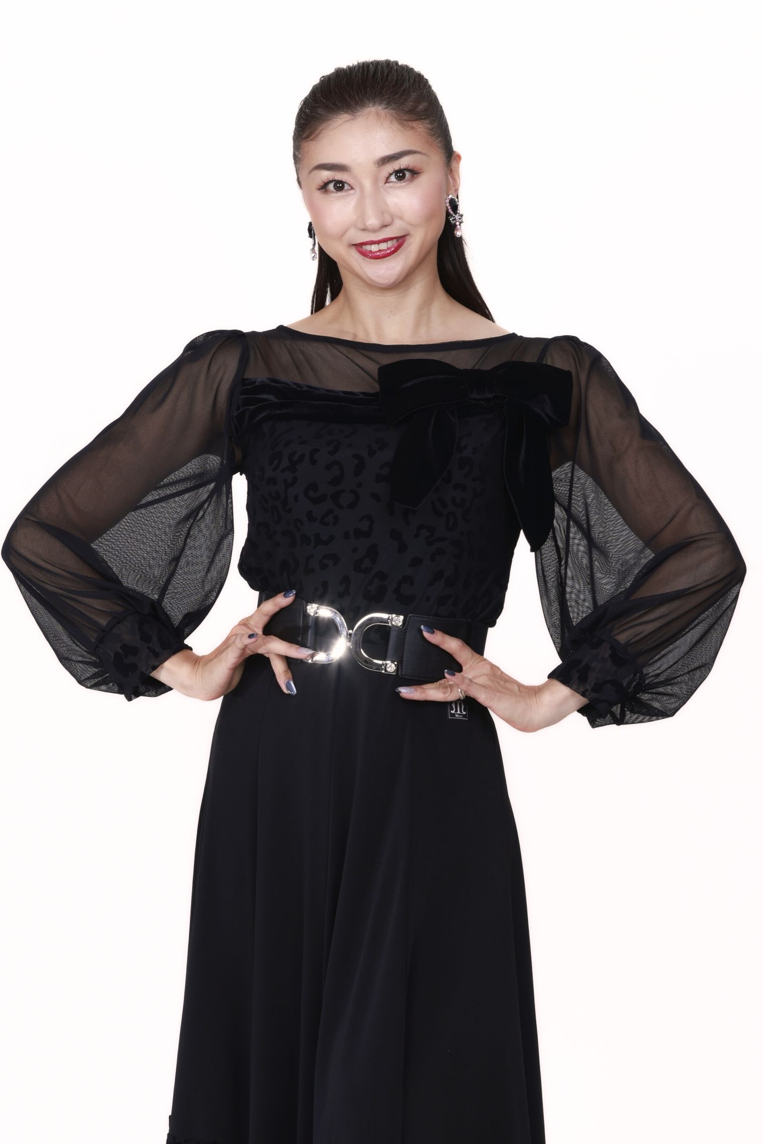 タカダンス MUSE ブラウス KRMUBL35｜社交ダンス ダンスウエア