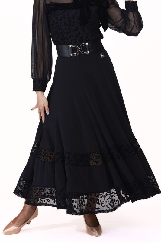 タカダンス MUSE スカート KRMUSK35｜社交ダンス ダンスウエア