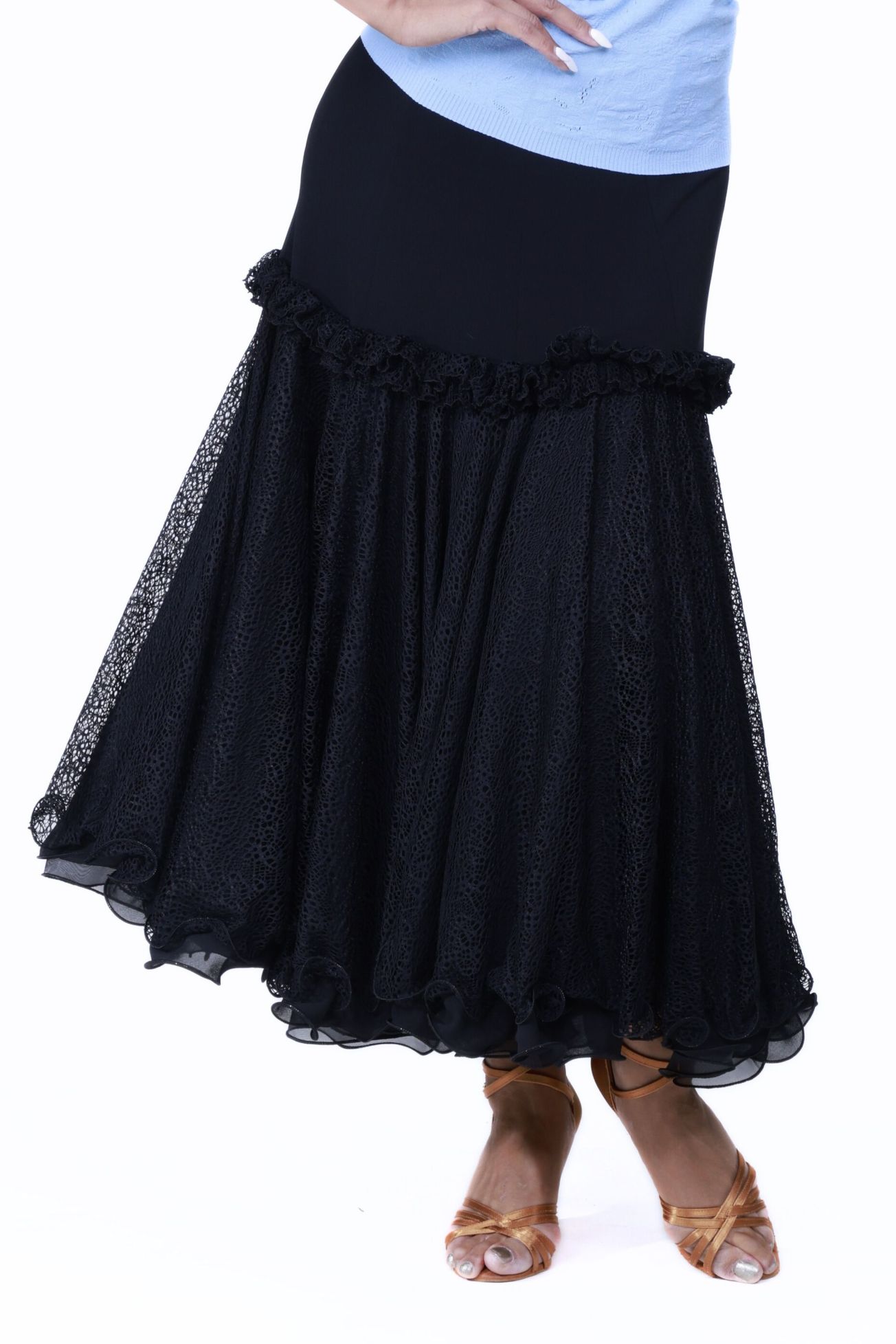 ダンス スカート タカダンス サイズL レッスンウェア スカートKR-SK943 | 社交ダンス タカダンス レッスンウェア 練習着