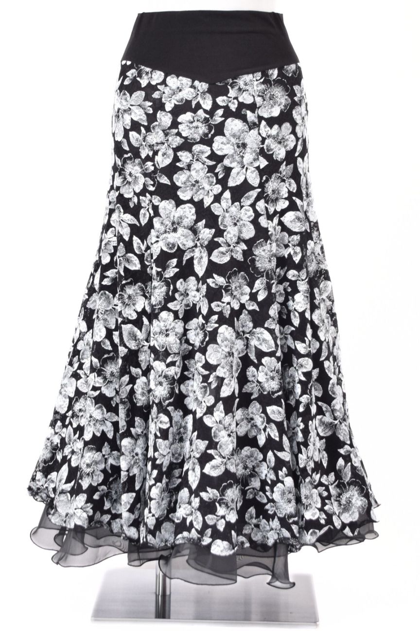 スカートKR-SK956 | 社交ダンス タカダンス レッスンウェア 練習着