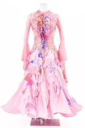 スタンダードドレス WS0738D エレクトリックピンク/ピンクフィズ S