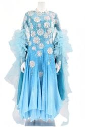 ✦新品同様❗️社交ダンスDress　淡い美しいオレンジ色✨Мsize 楽天市場】【新着ドレス】社交ダンス・社交ダンスドレス競技用ドレス