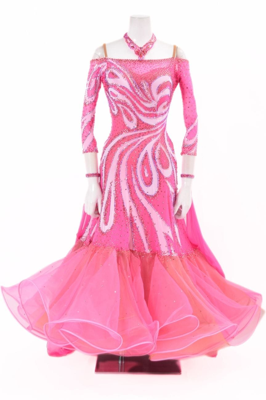 17800円→15800円にお値下げ中！Sekine社交ダンス セパレートドレス Garuda SHOP レディース社交ダンスドレス モダン競技ドレス ワルツ