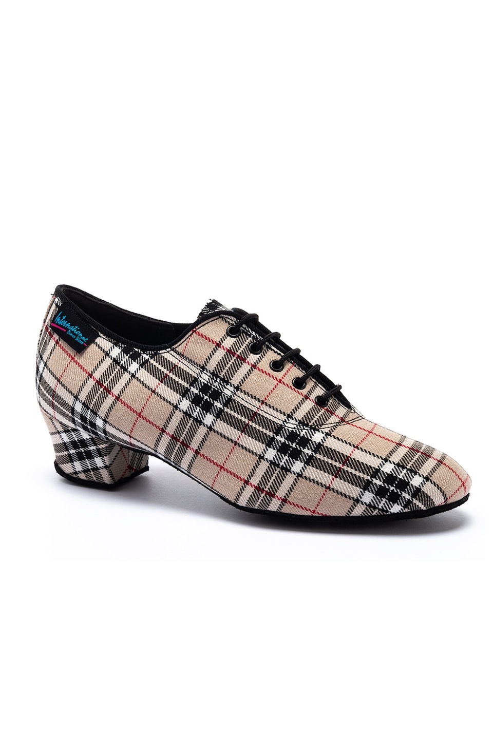 ��Made to Order/���������ᥤ�ɡ�HEATHER SPLIT-SOLE  BEIGE-CHECK �إ��������ץ�å� �١���������å��ʥ�ǥ������ƥ������㡼�����塼����