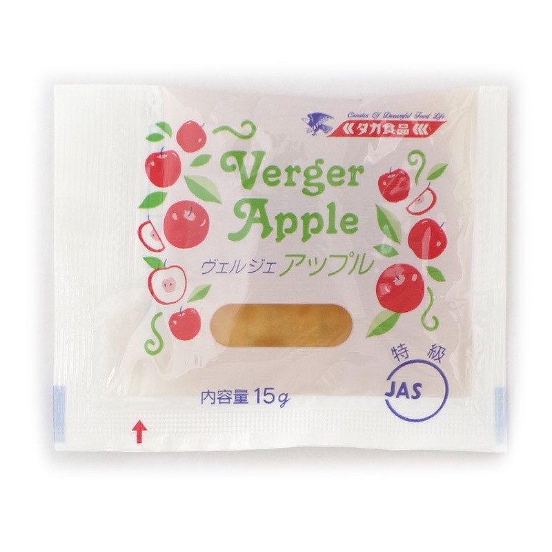 ヴェルジェアップル 15g×40個 | ジャム,アップル | タカ食品工業